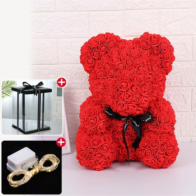 Eternal Rose Bear